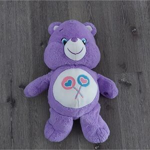 Care Bears Share Bear Purple Plush 15"